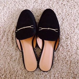 Black Slip On Loafers
